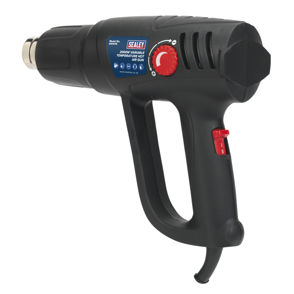 2000W Variable Temperature Heat Gun Kit 50-450&#176;C/90-600&#176;C