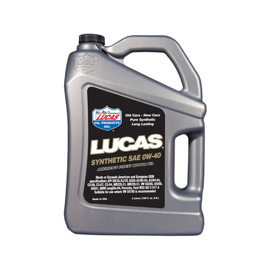 0W40 Motor Oil - 5 Litre