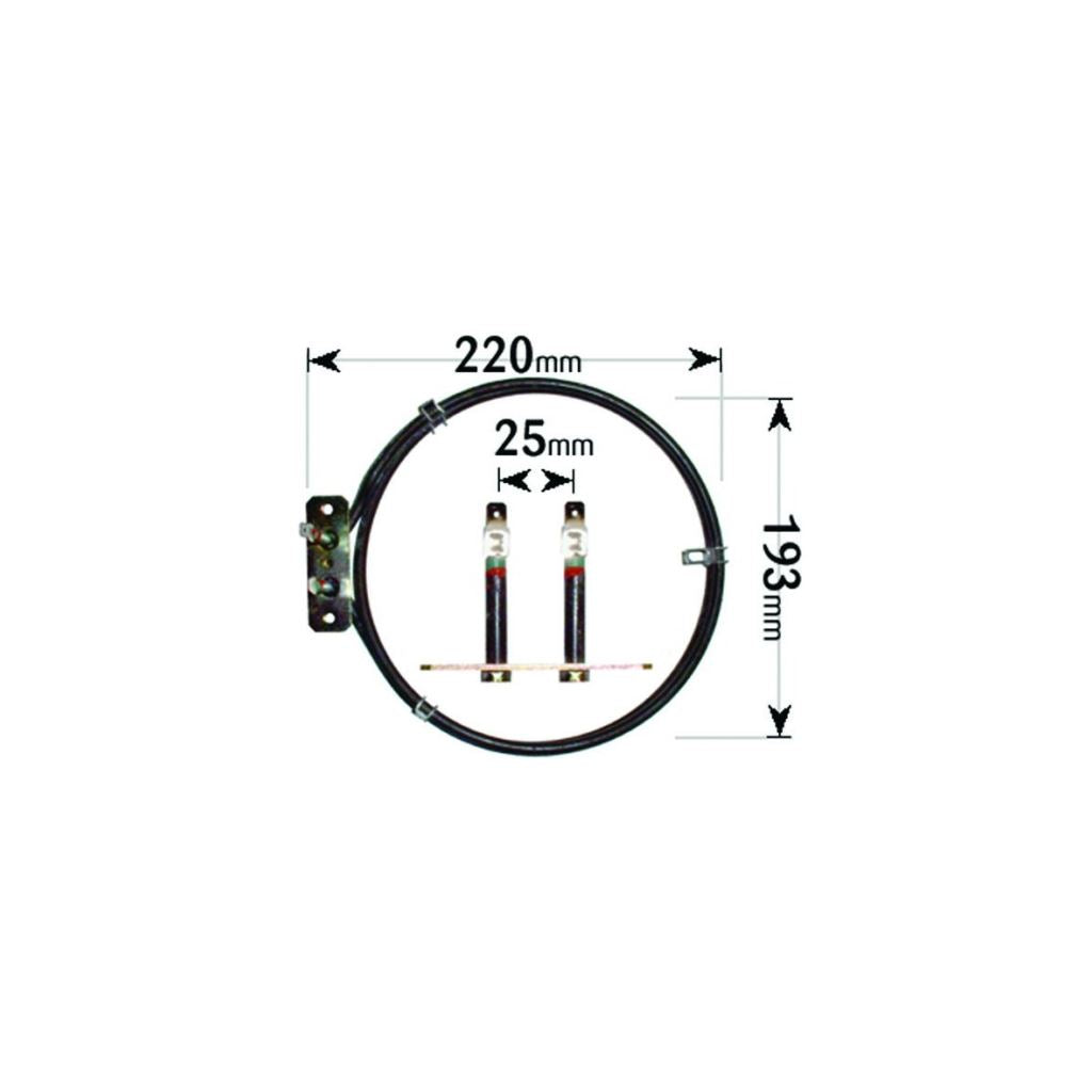 Electrolux Fan Oven Element Early Models 2400w