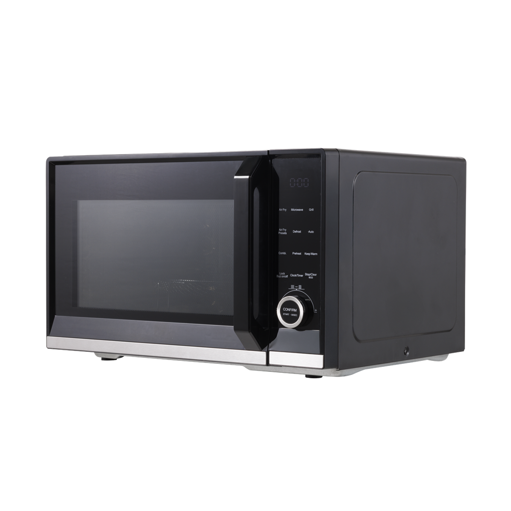 Baridi 7-in-1 Air Fryer Microwave & Grill, 28L Capacity - Black