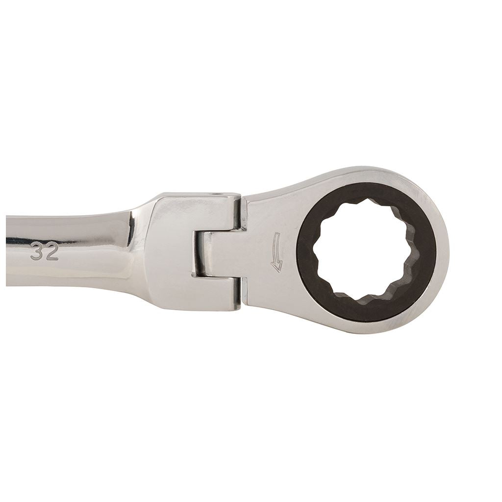 Silverline Flexible Head Ratchet Spanner - 32mm