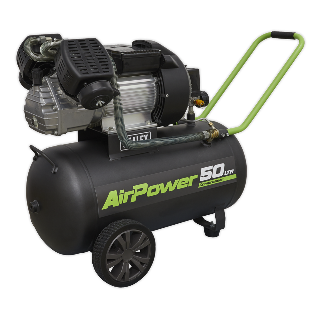 50L V-Twin Direct Drive Air Compressor 3hp