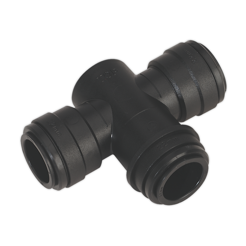 John Guest&#174; Equal Water Trap Tee 22mm