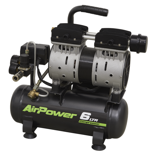 6L Low Noise Direct Drive Air Compressor 0.7hp