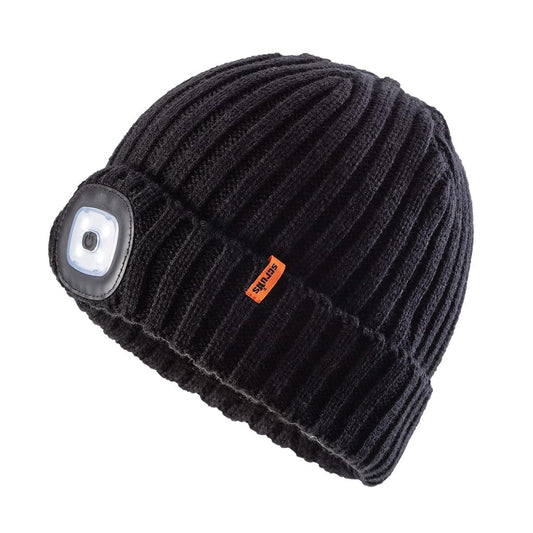 Scruffs LED Knitted Beanie Black - One Size