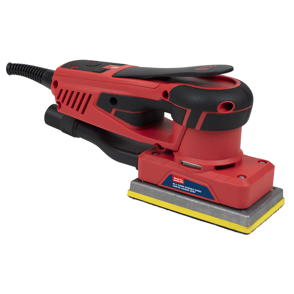 Variable Speed Brushless Dual Action Sander 80 x 133mm 350W