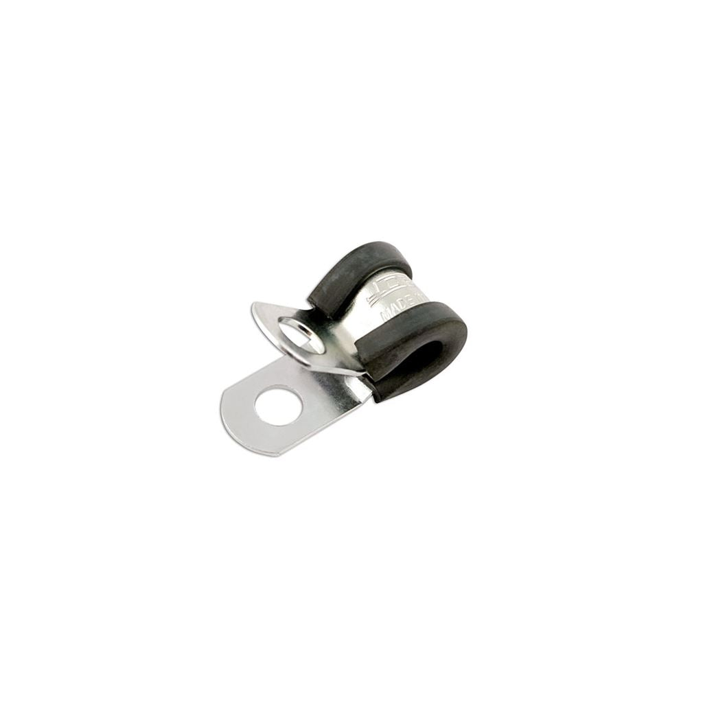 JCS Rubber Lined P Clips - 10mm - Pack of 50