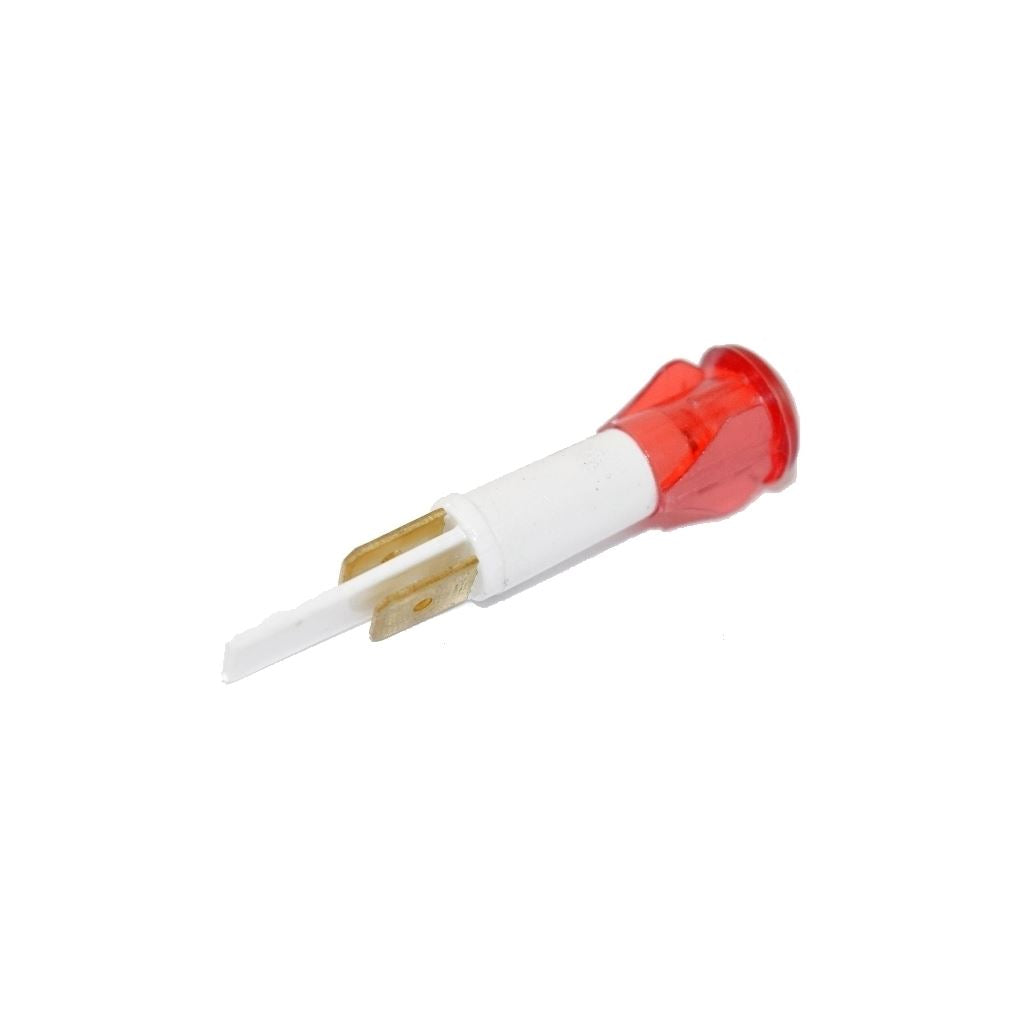 Universal Cooker Red Round Lens Neon Indicator Lamp Light 10mm Type