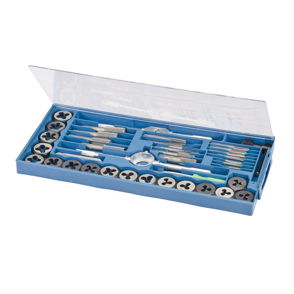 Silverline Tap & Die Set 40pce - 40pce