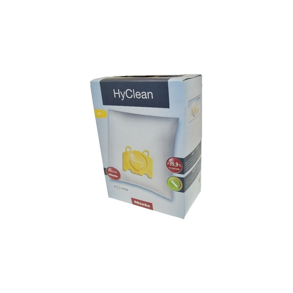 3D KK For Miele Vacuum Cleaner HyClean 3D KK Series Dust Bags Pack of 5