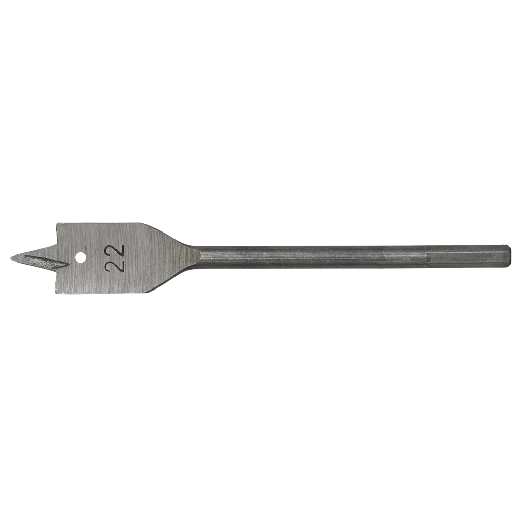 Worksafe&#174; Flat Wood Drill Bit 22mm x 152mm