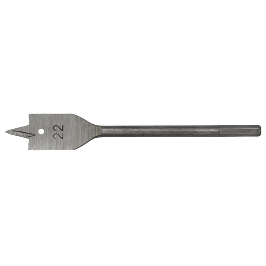 Worksafe&#174; Flat Wood Drill Bit 22mm x 152mm