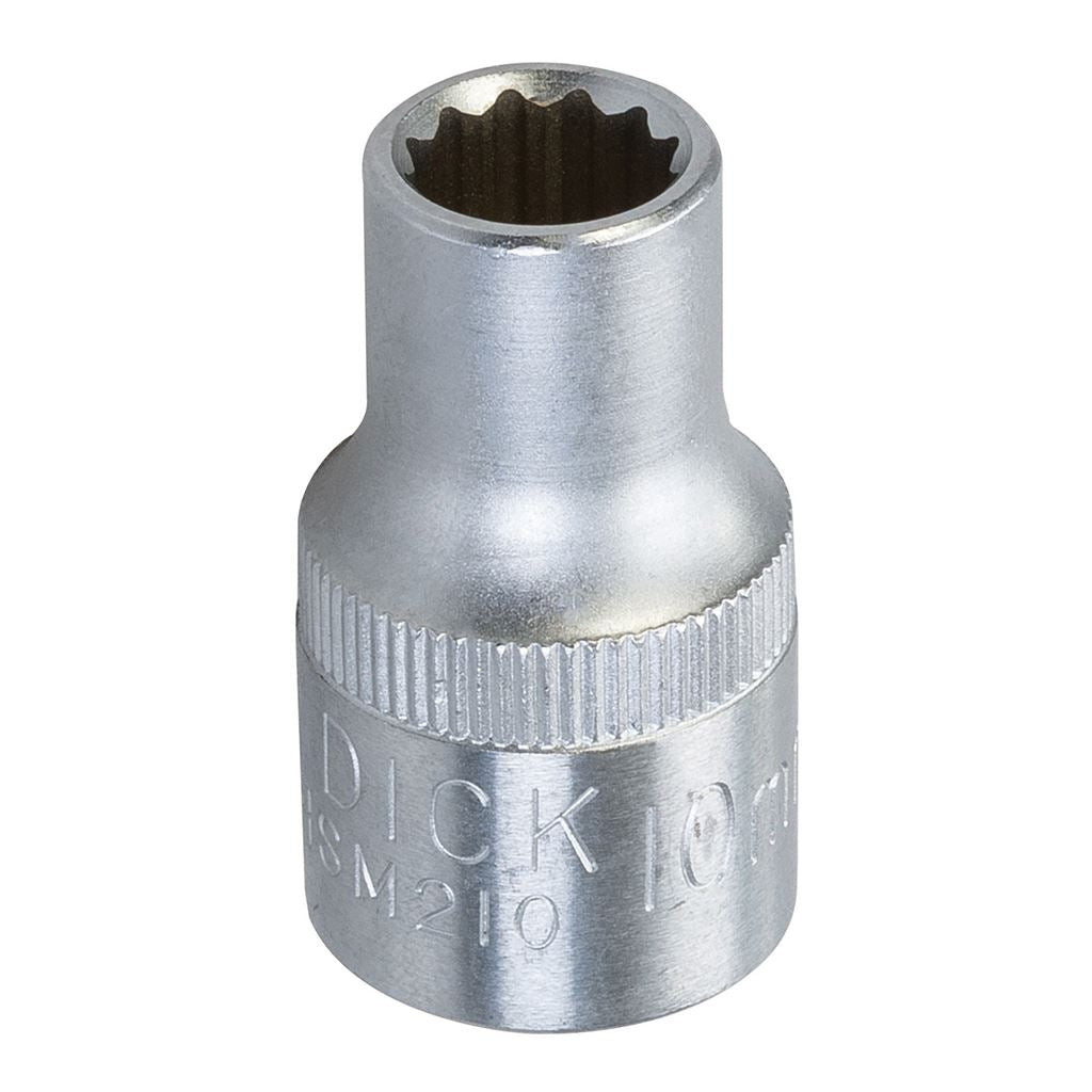 King Dick Socket SD 1/2" Metric 12pt - 10mm