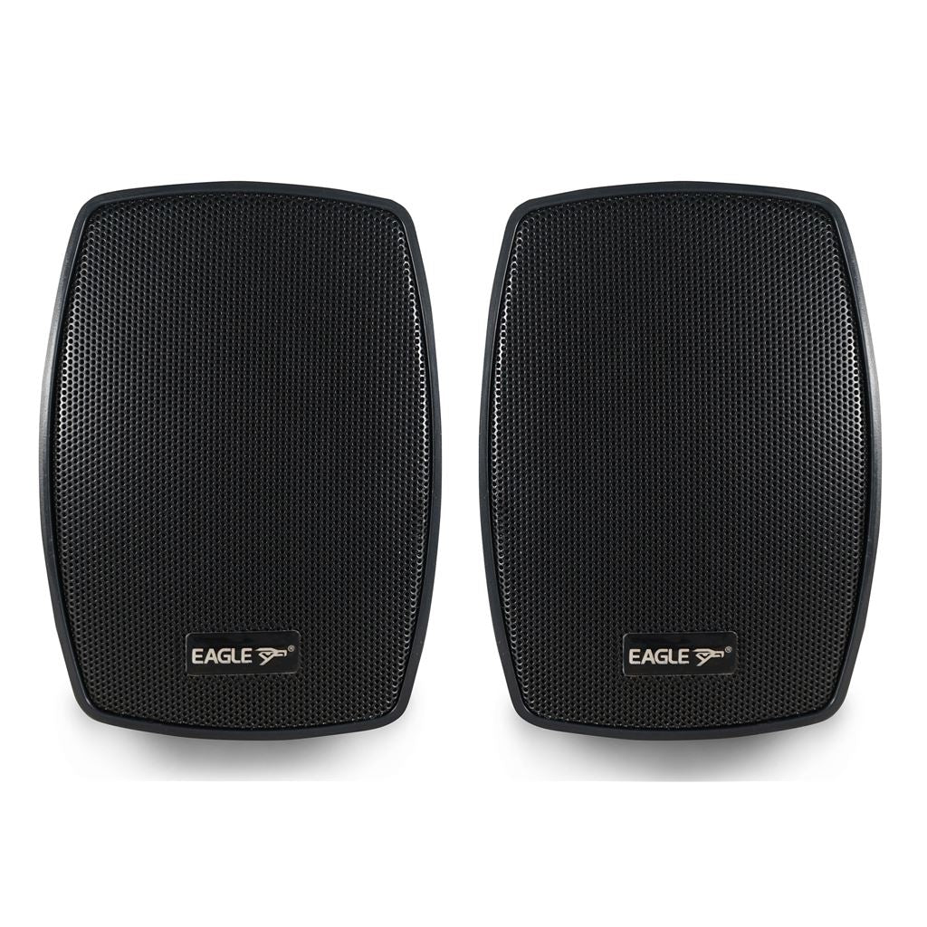 Eagle 100V Line or 8 Ohm Indoor or Outdoor Speaker Rangle With Brackets (Pair) 4 sizes from 20 to 60W IP55 Rated