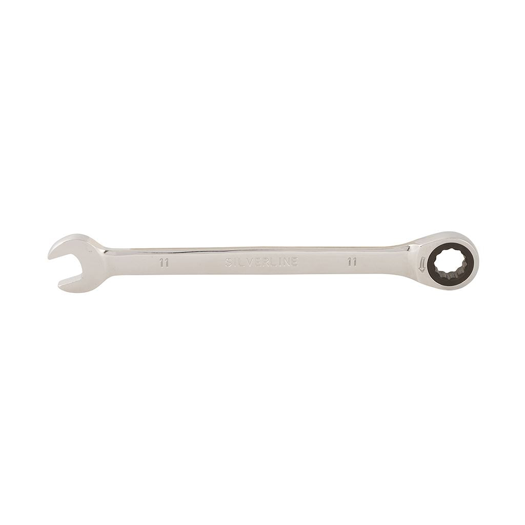 Silverline Fixed Head Ratchet Spanner - 11mm