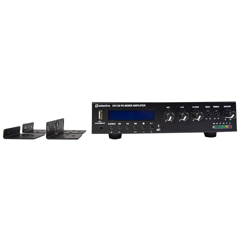 UX Series Compact 100V Mixer-Amplifiers - UX120 120W