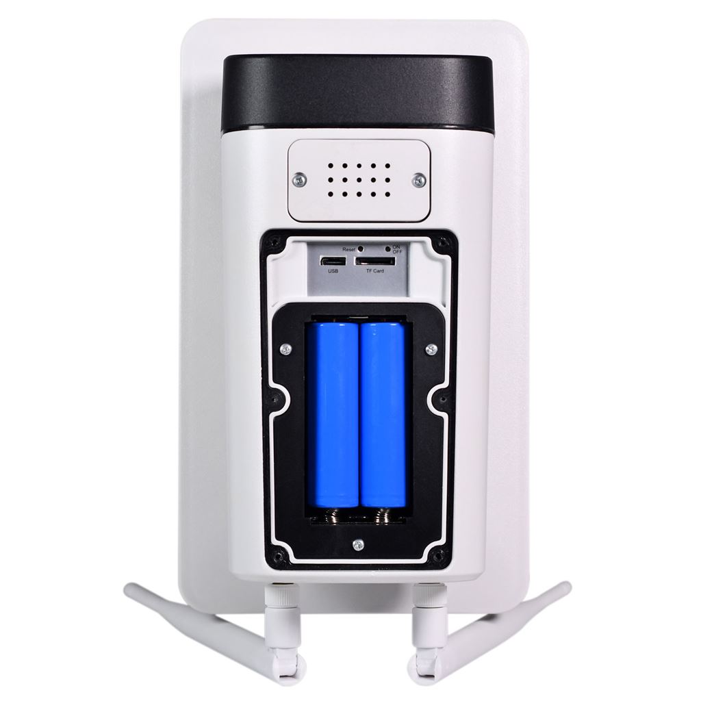 Outdoor WiFi Solar Security Camera with LEDs