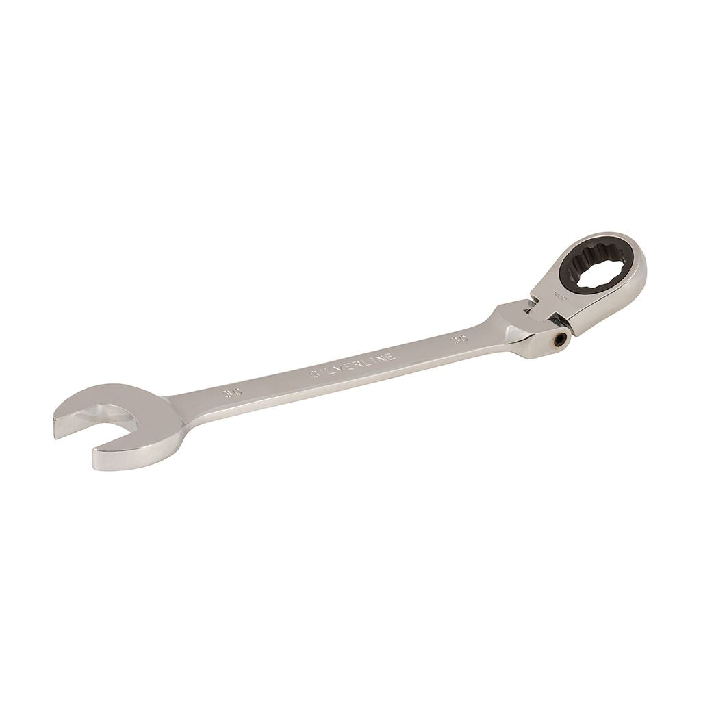 Silverline Flexible Head Ratchet Spanner - 30mm