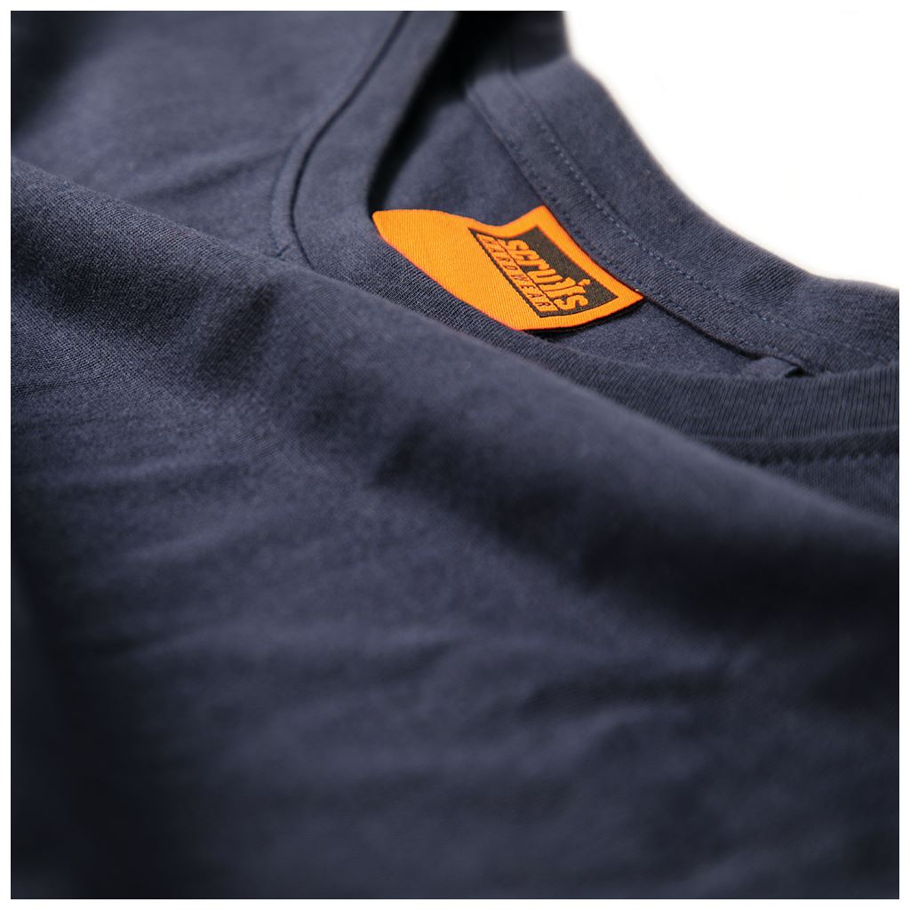 Scruffs Worker T-Shirt Navy - XL