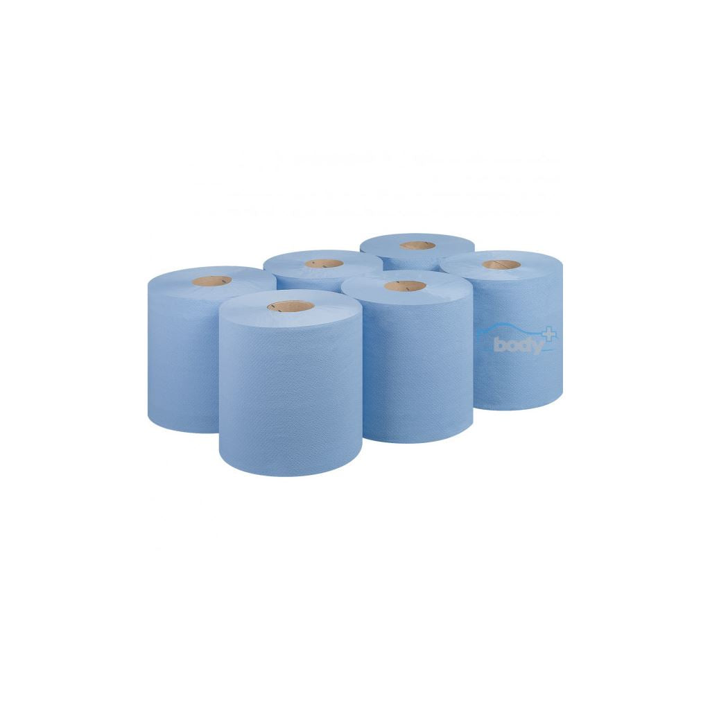 2 ply Blue Centrefeed - 144m x 170mm