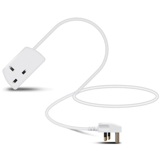 1 Eagle Single Gang Extension Lead White