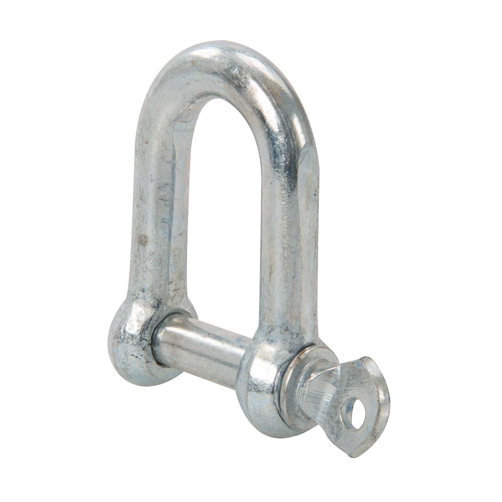 Fixman Galvanised Commercial D-Shackle 10pk - M12