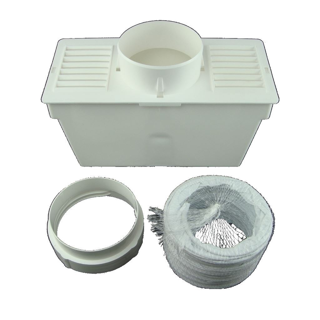 Universal Tumble Dryer Condenser Vent Kit Box With Hose | Indoor Condenser Kit | Ufixt