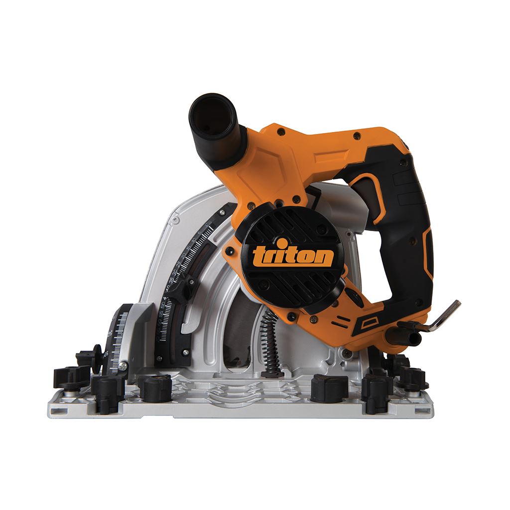 Triton 1400W Track Saw Kit 185mm 4pce - TTS185KIT