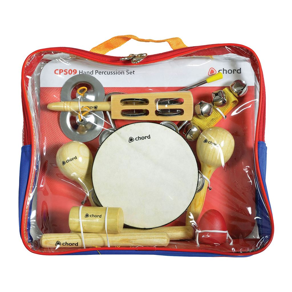 Hand Percussion Set - - 9 instruments - CPS09