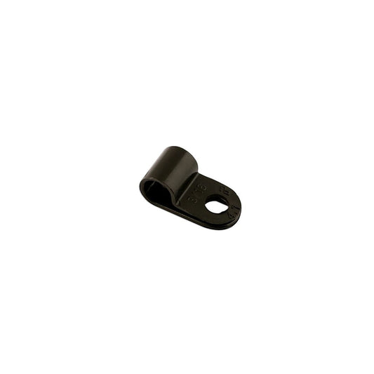 Black Nylon P Clips - 12mm - Pack of 100