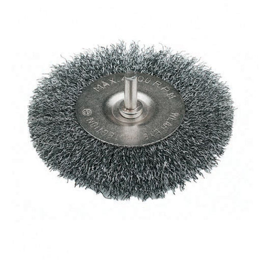 Silverline Rotary Steel Wire Wheel Brush - 75mm