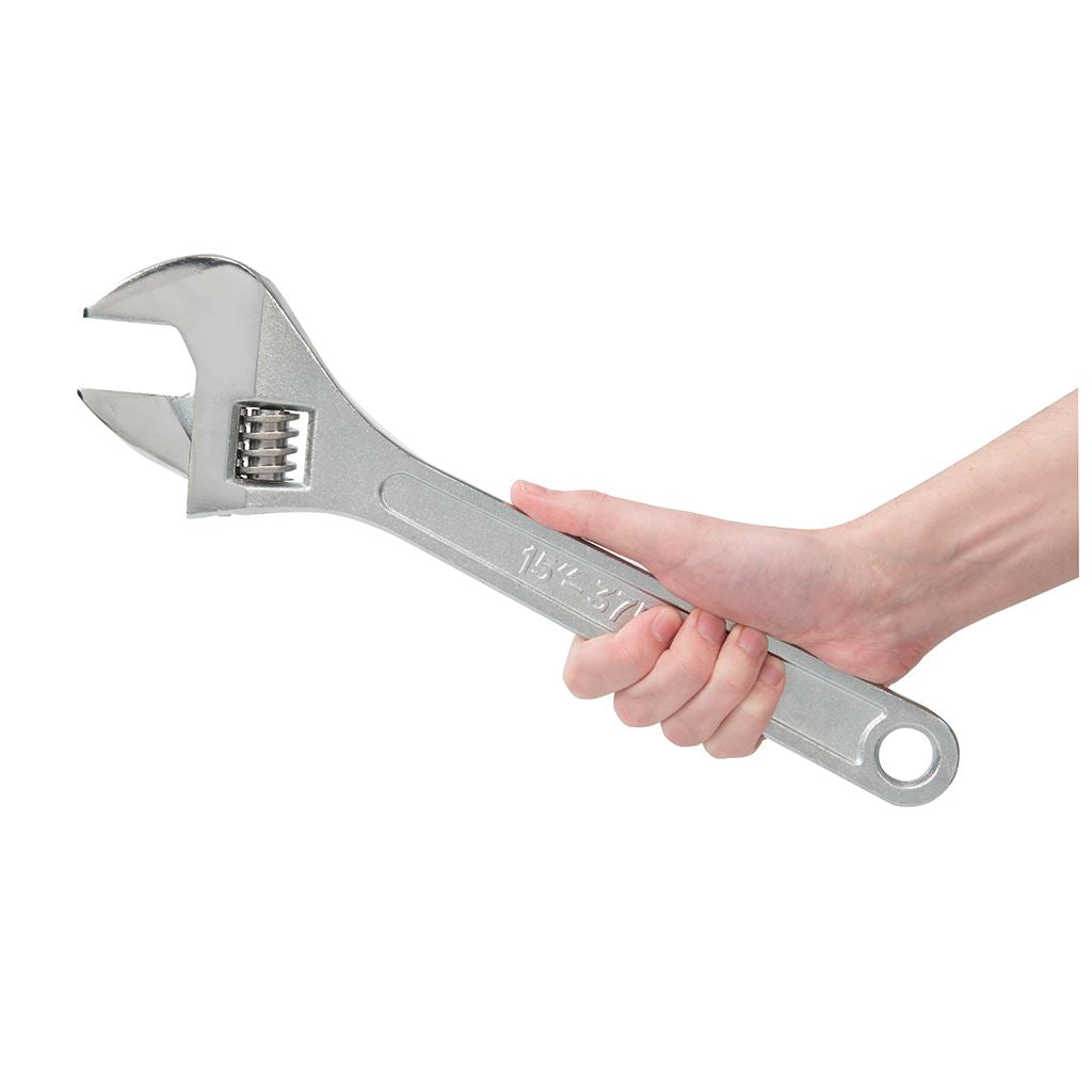 Silverline Adjustable Wrench - Length 375mm - Jaw 41mm