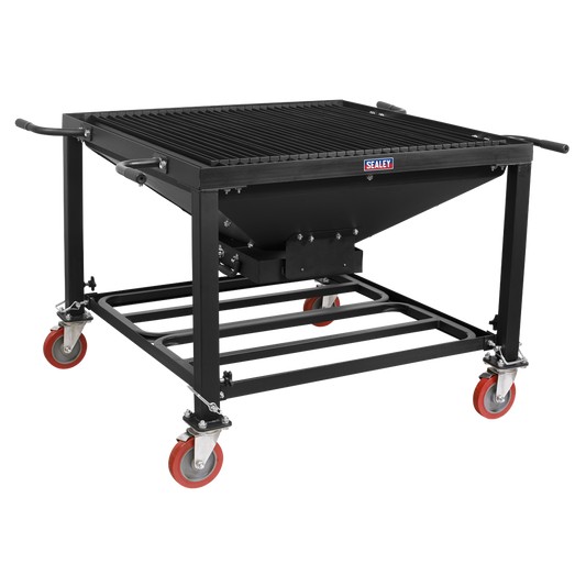 Adjustable Height Plasma Cutting Table/Workbench with Castor Wheels