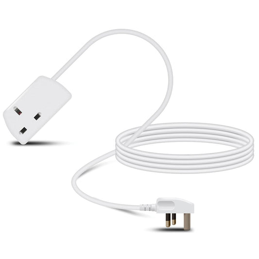 1 Eagle Single Gang Extension Lead White