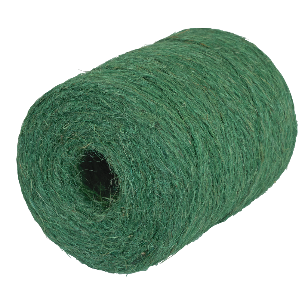 1mm x 100m Jute Twine Green