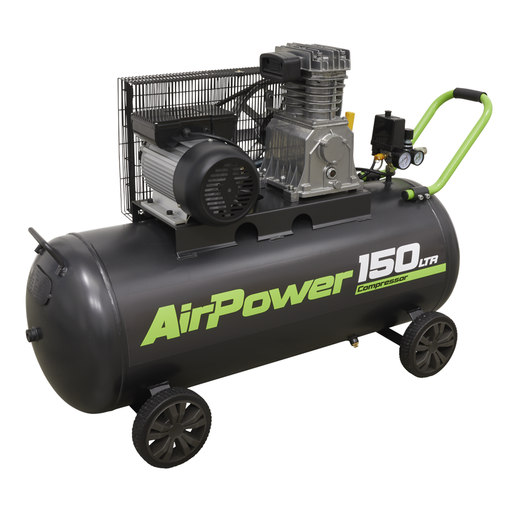 150L Belt Drive Air Compressor 3hp