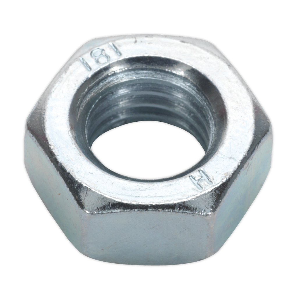 Zinc Plated Steel Nut M14, DIN 934 - Pack of 25