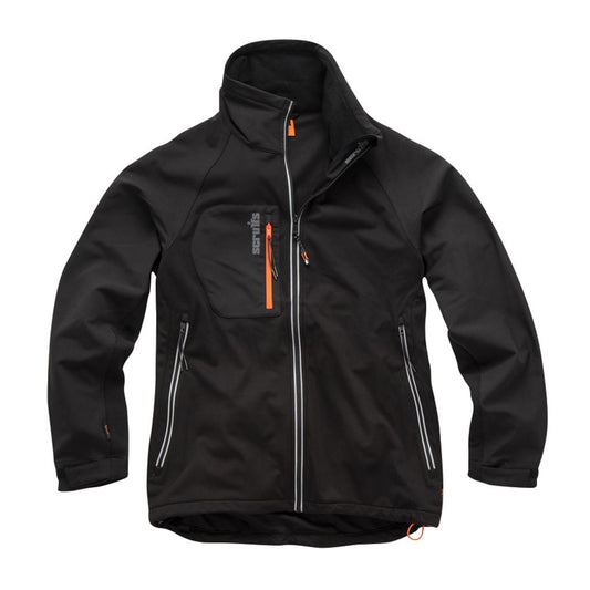 Scruffs Trade Flex Softshell Jacket Black - M