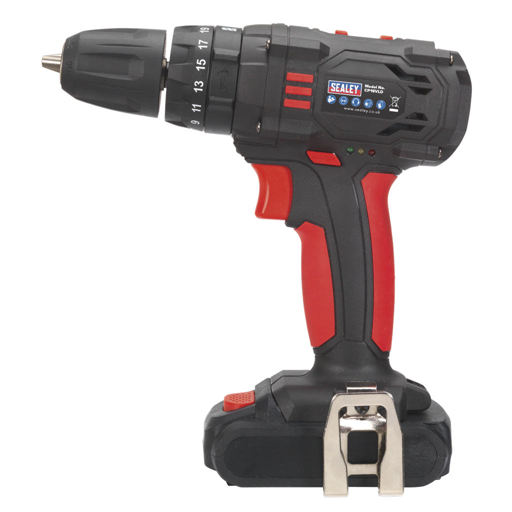 10mm Cordless Combi Drill 18V