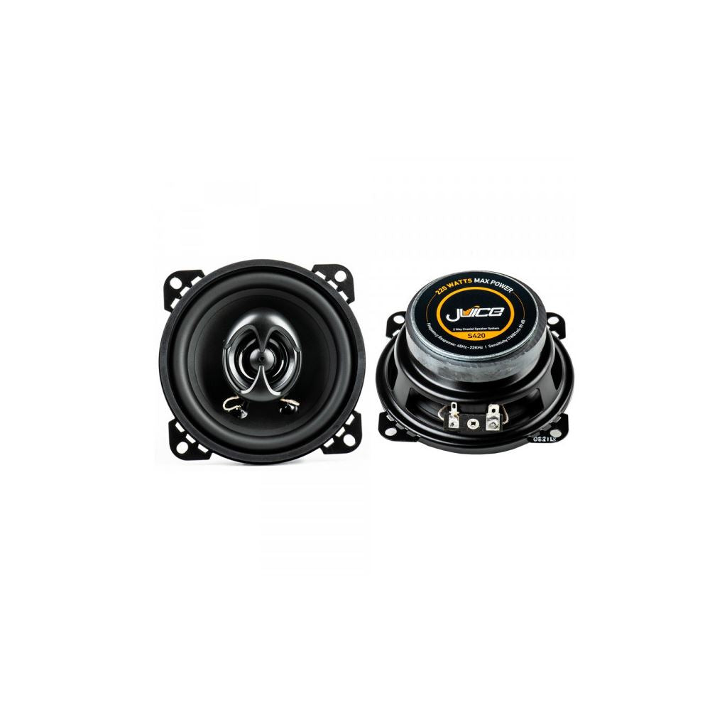 Juice JS420 2Way Coaxial Car Door / Dashboard Speakers