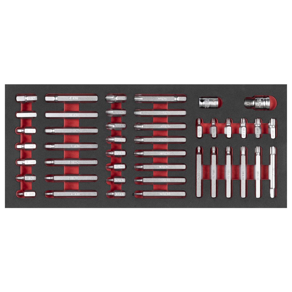 Premier TRX-Star*, Hex & Spline Bit Set with Tool Tray 44pc