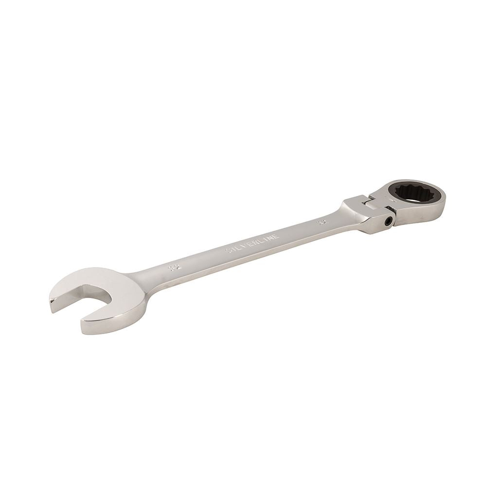 Silverline Flexible Head Ratchet Spanner - 32mm