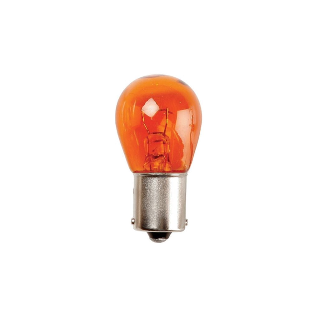 12V 21W OSP BAU15s Amber Halogen Bulb - 25mm