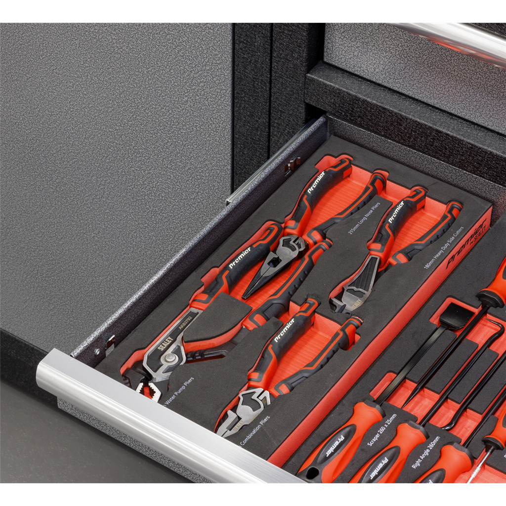 Premier Pliers Set with Tool Tray 4pc