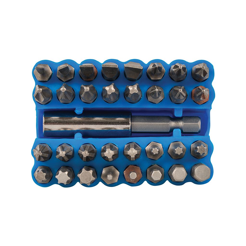 Silverline Screwdriver Bit Set 33pce - 25mm