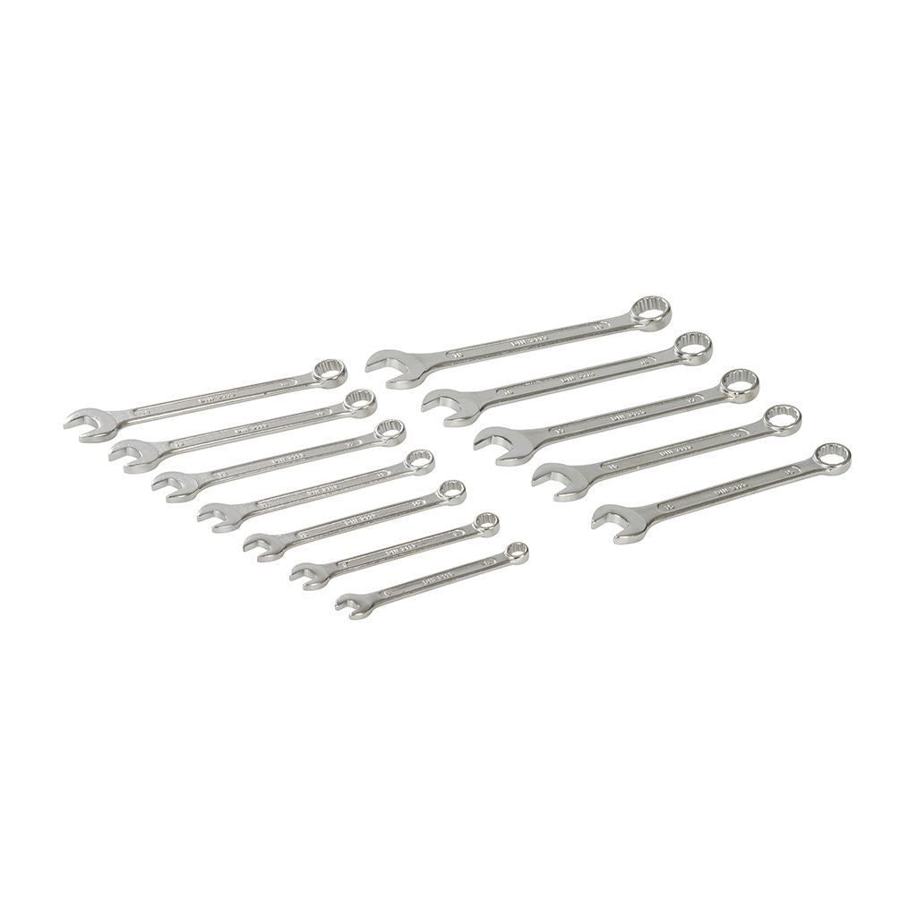 Silverline Combination Spanner Set 12pce - 8 - 19mm