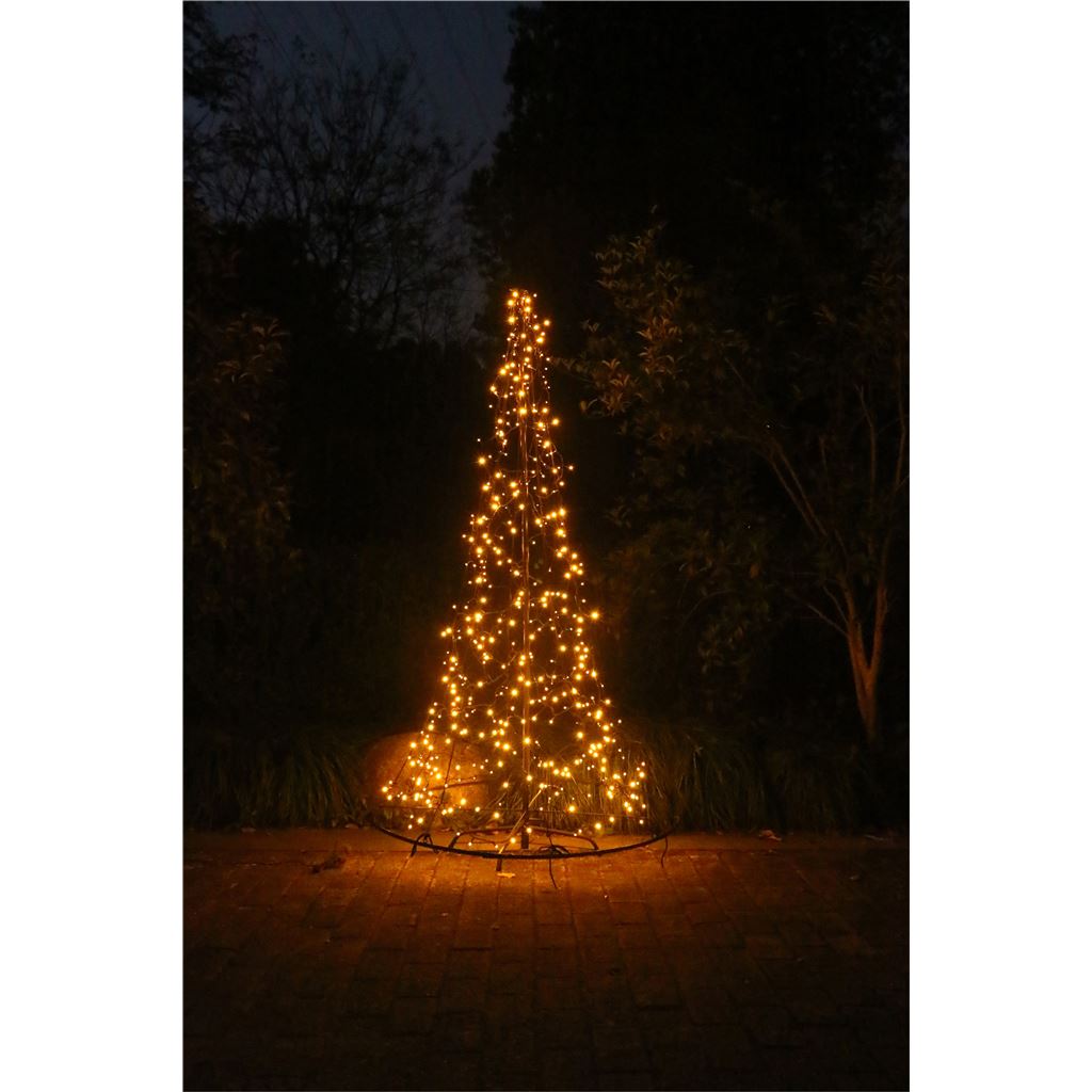 Xmas Haus Pre Lit Twinkling Christmas Tree with Copper Gold LEDs,