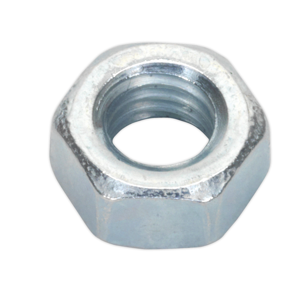 Zinc Plated Steel Nut M5, DIN 934 - Pack of 100