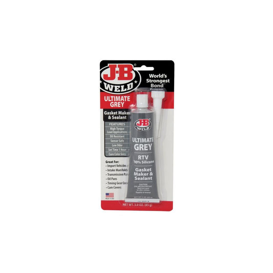 J-B Weld Ultimate Grey Silicone - 85g Pack of 6
