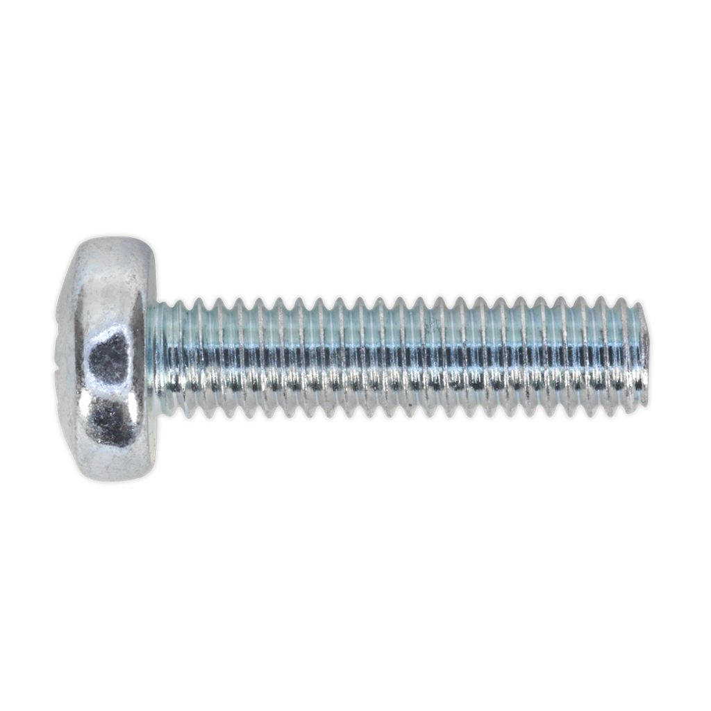 Zinc Plated Pan Head Pozi Machine Screw M5 x 20mm, DIN 7985Z - Pack of 100